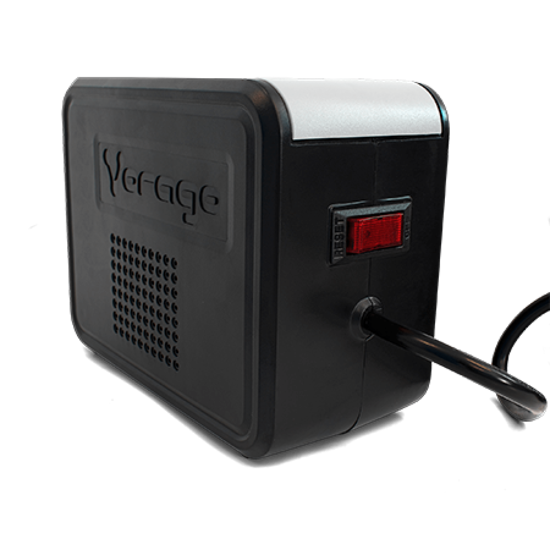 Regulador VORAGO AVR-200 – 8, Negro, 110 – 120V, 1, 400VA 650 W