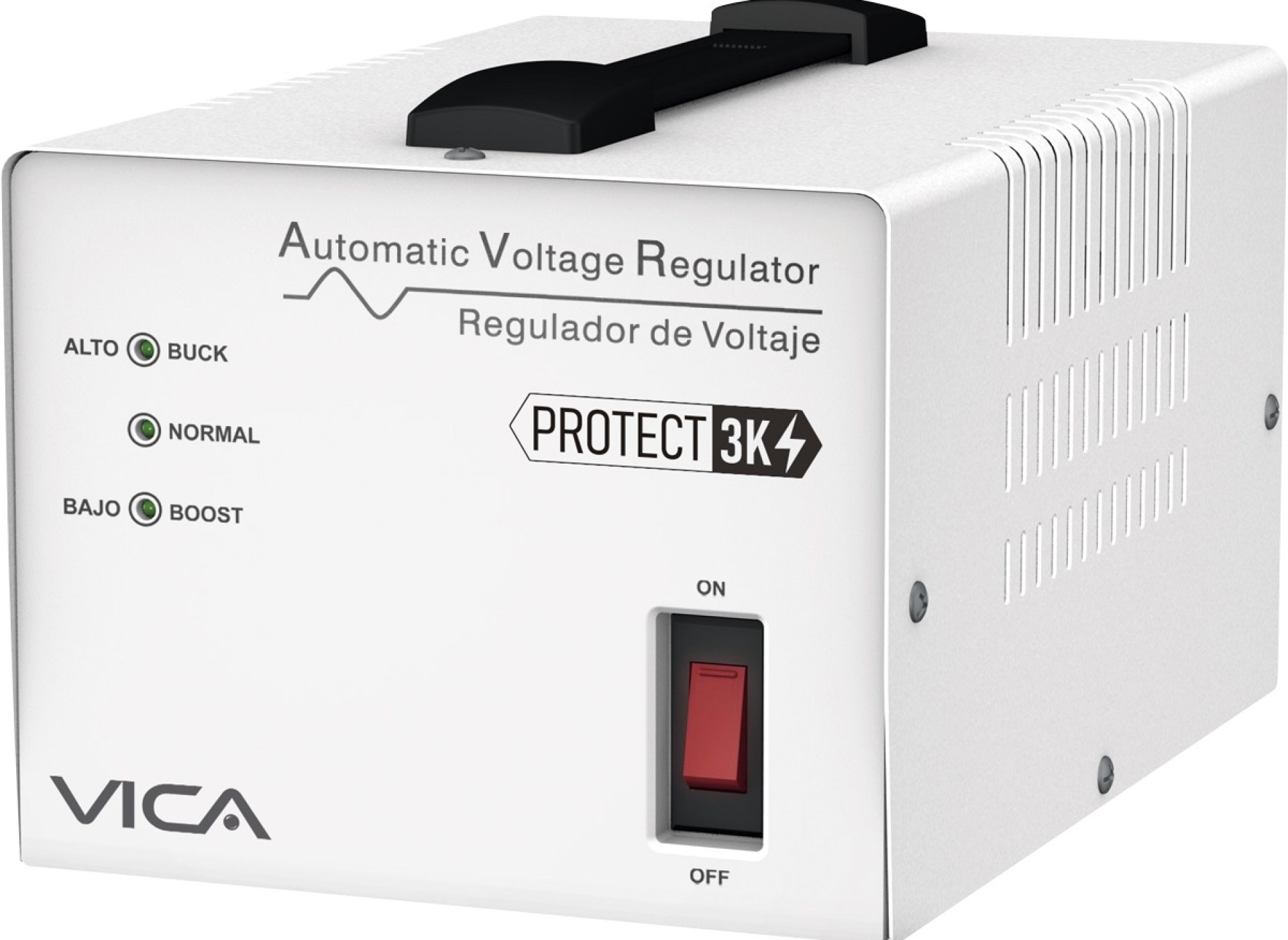 Regulador VICA PROTECT 3K – 4, 3000 VA, 1800 W, 4.6 kg