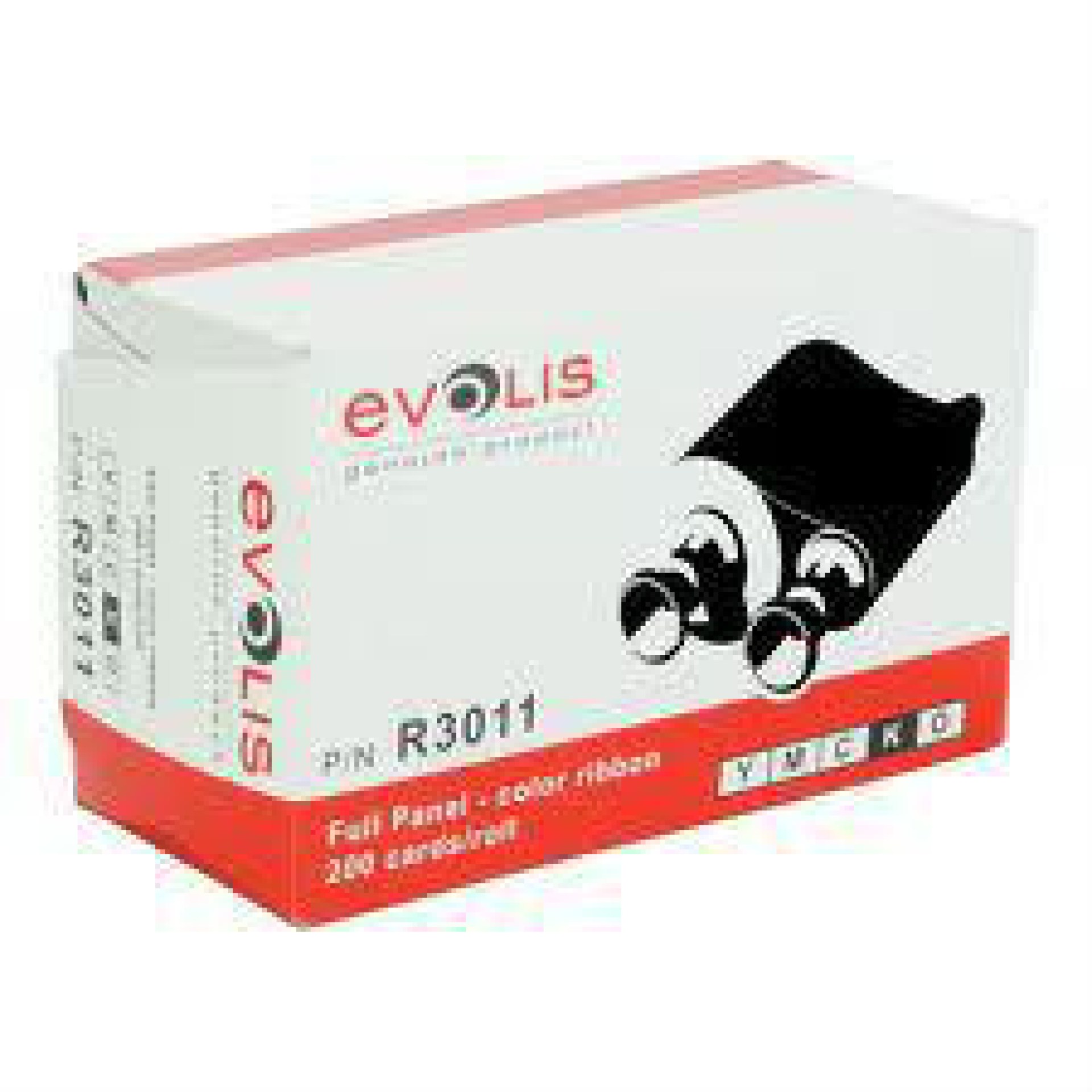 Cinta EVOLIS – YMCKO, New Pebble