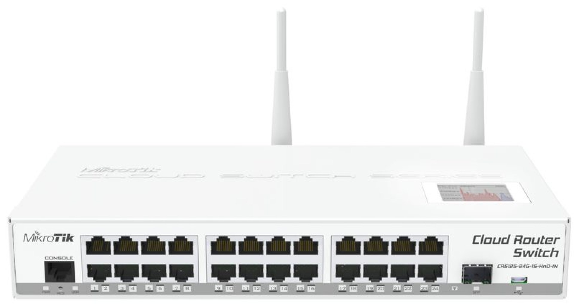 Cloud Router Switch  MIKROTIK  CRS125-24G-1S-2HND-IN – 1000 Mbit/s, 2, 4 GHz