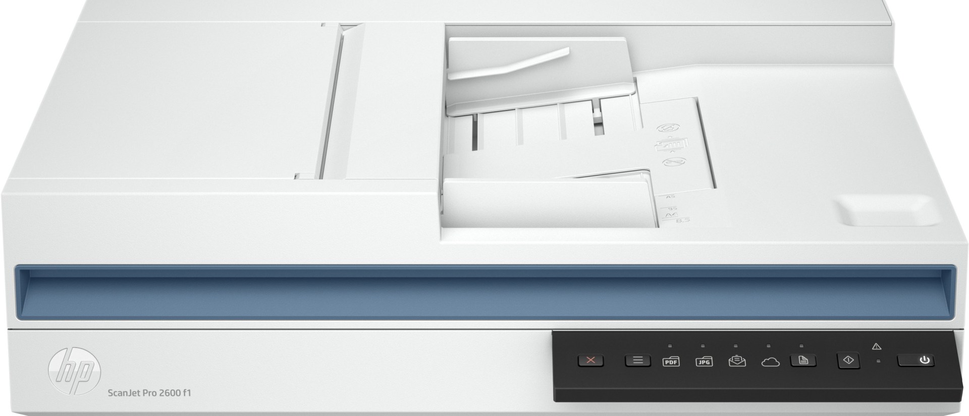Escáner HP ScanJet Pro 2600 f1 20G05A – 216 x 3100 mm – Base plana y ADF, CIS, 1500 páginas, 25 ppm/50 ipm