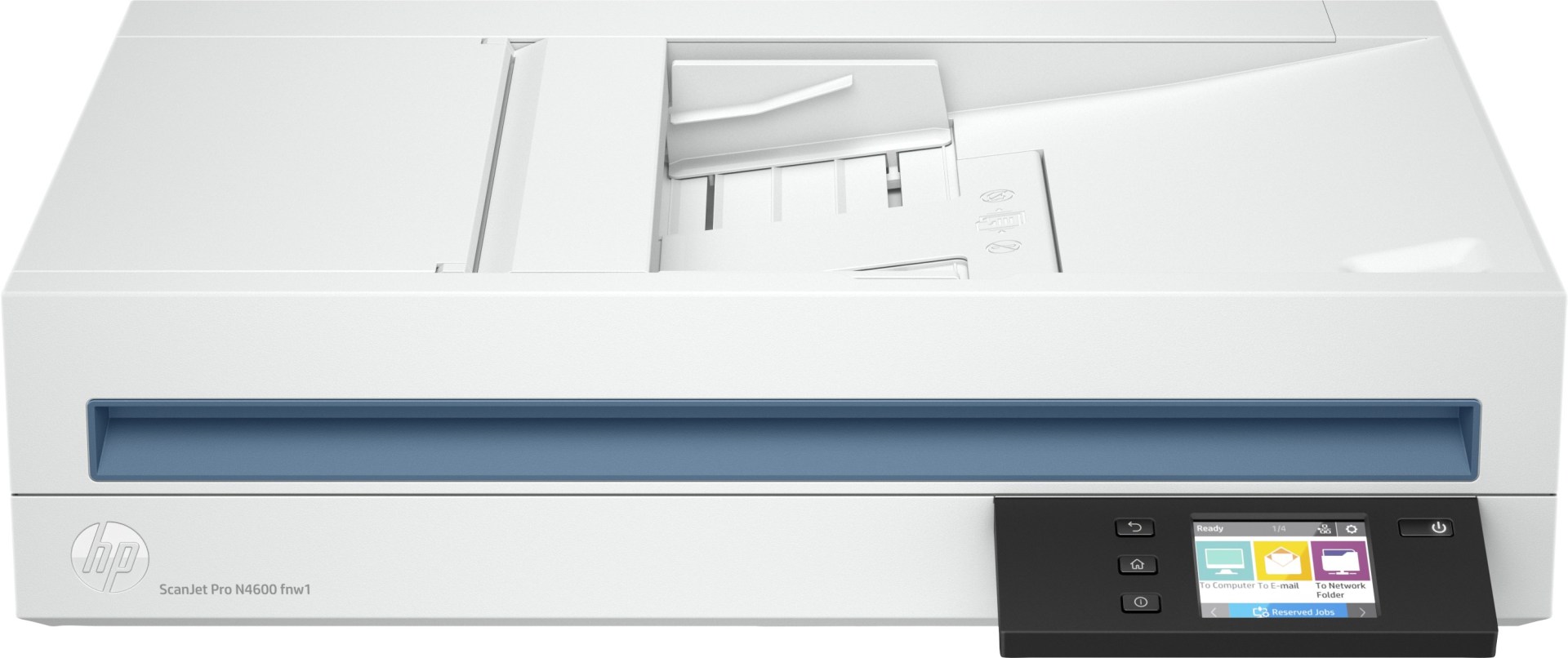 Escáner HP ScanJet Pro N4600 fnw1 20G07A – 216 x 5362 mm – ADF, CIS, 6000 páginas, 40 ppm/80 ipm
