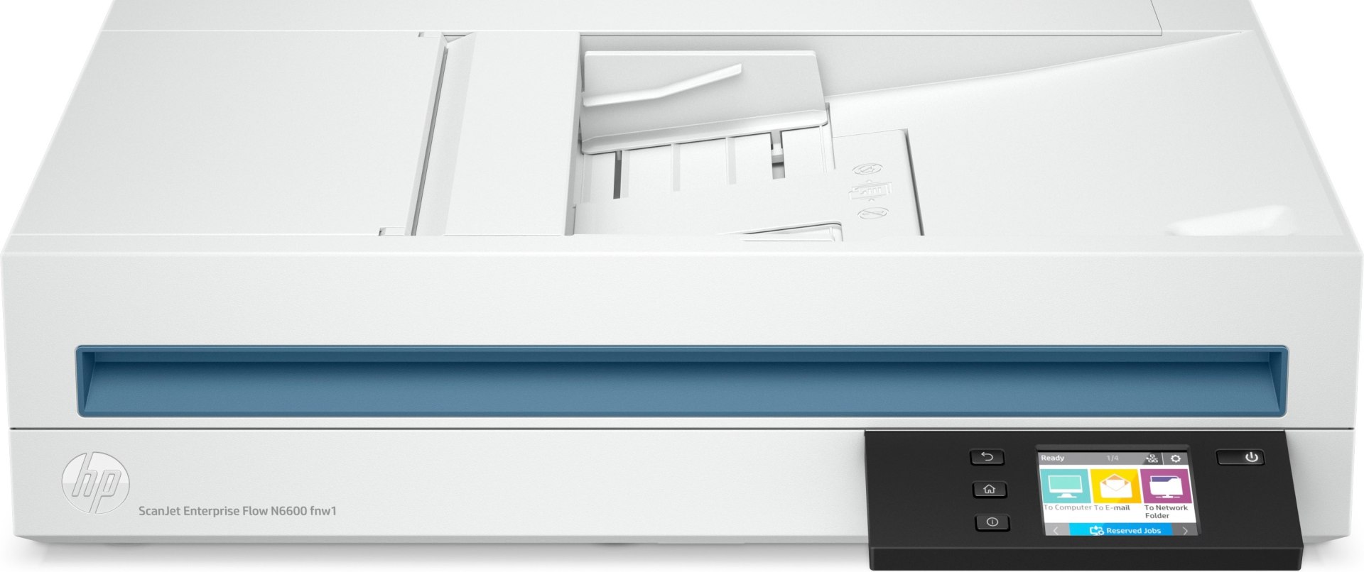 Escáner  HP ScanJet Enterprise Flow N6600 fnw1 20G08A – ADF – CIS, 800 páginas, 50 ppm/100 ipm
