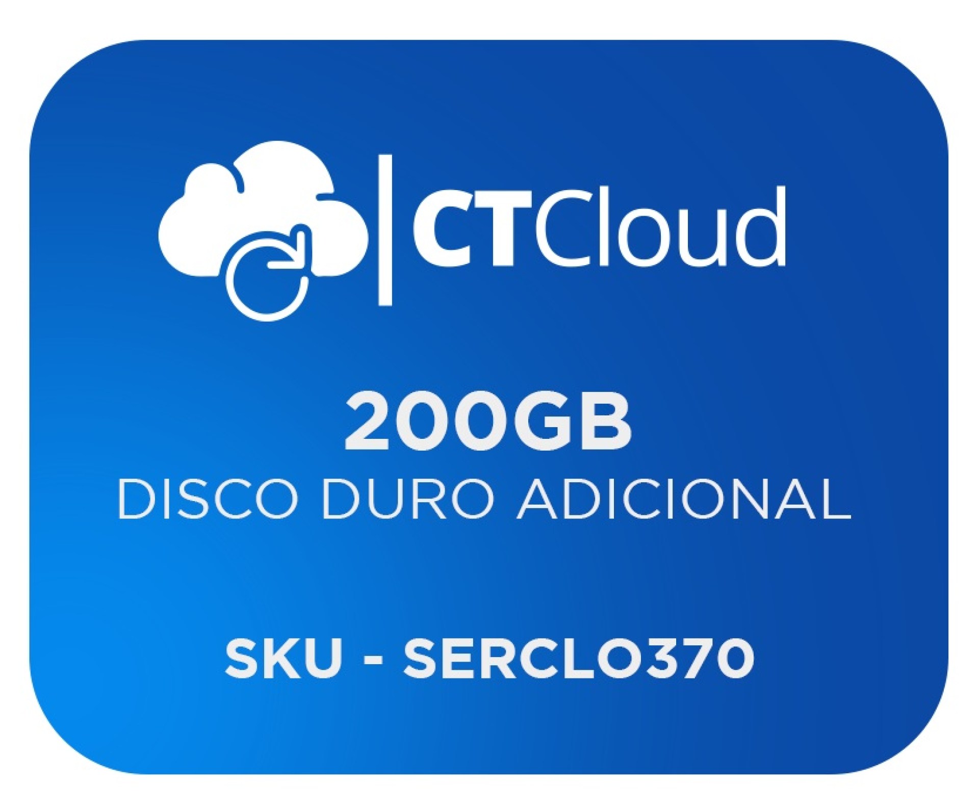 Servidor Virtual en la Nube CT Cloud NCST200 – Servicio de Nube, Servidor Virtual, 200 GB