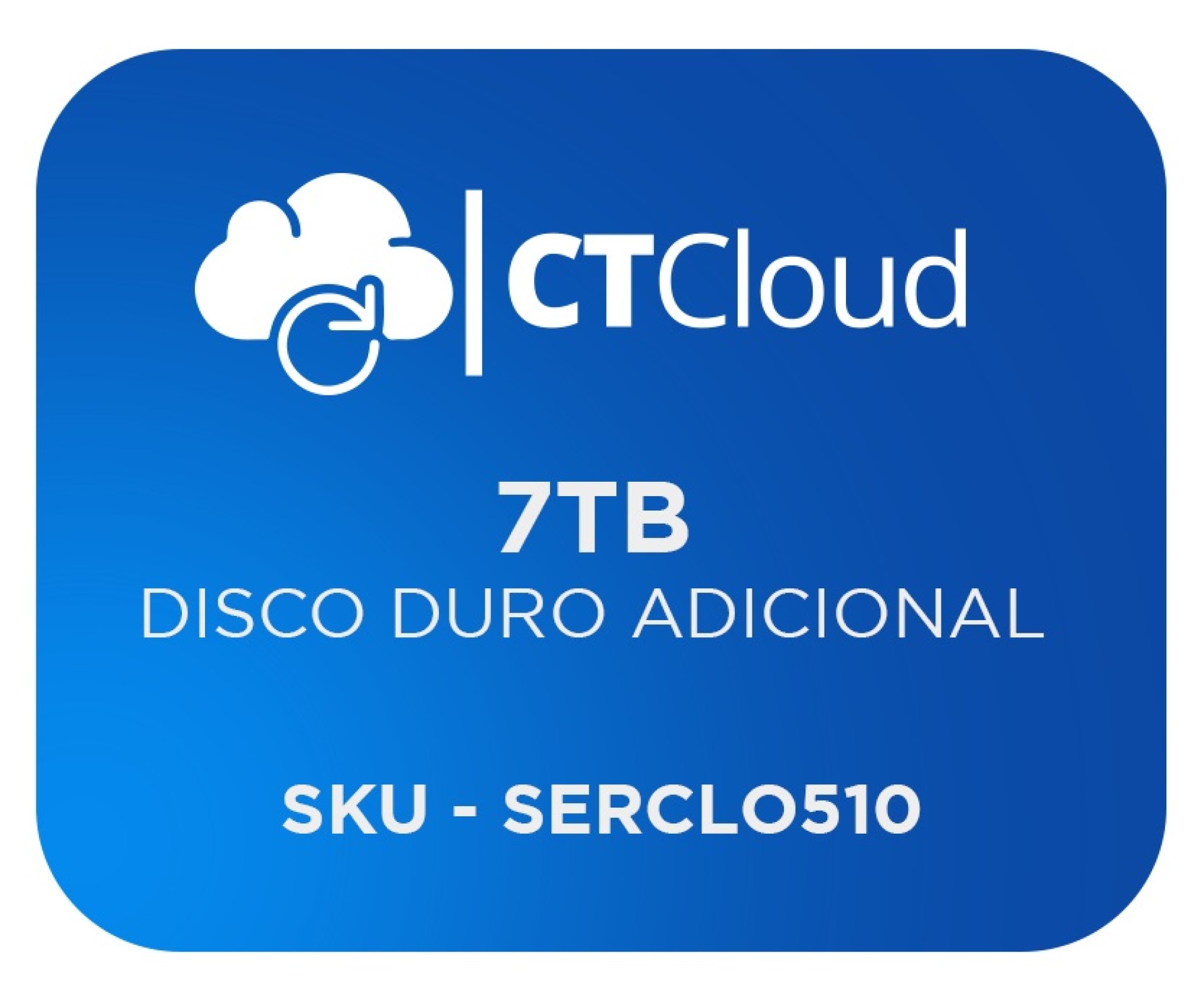 Servidor Virtual en la Nube  CT Cloud NCST7000 – Servicio de Nube, Servidor Virtual, 7 TB