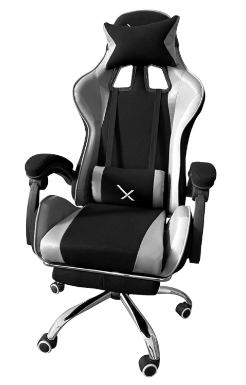 Silla Con Reposapie Blanco Xzeal. XZSXZ52W –