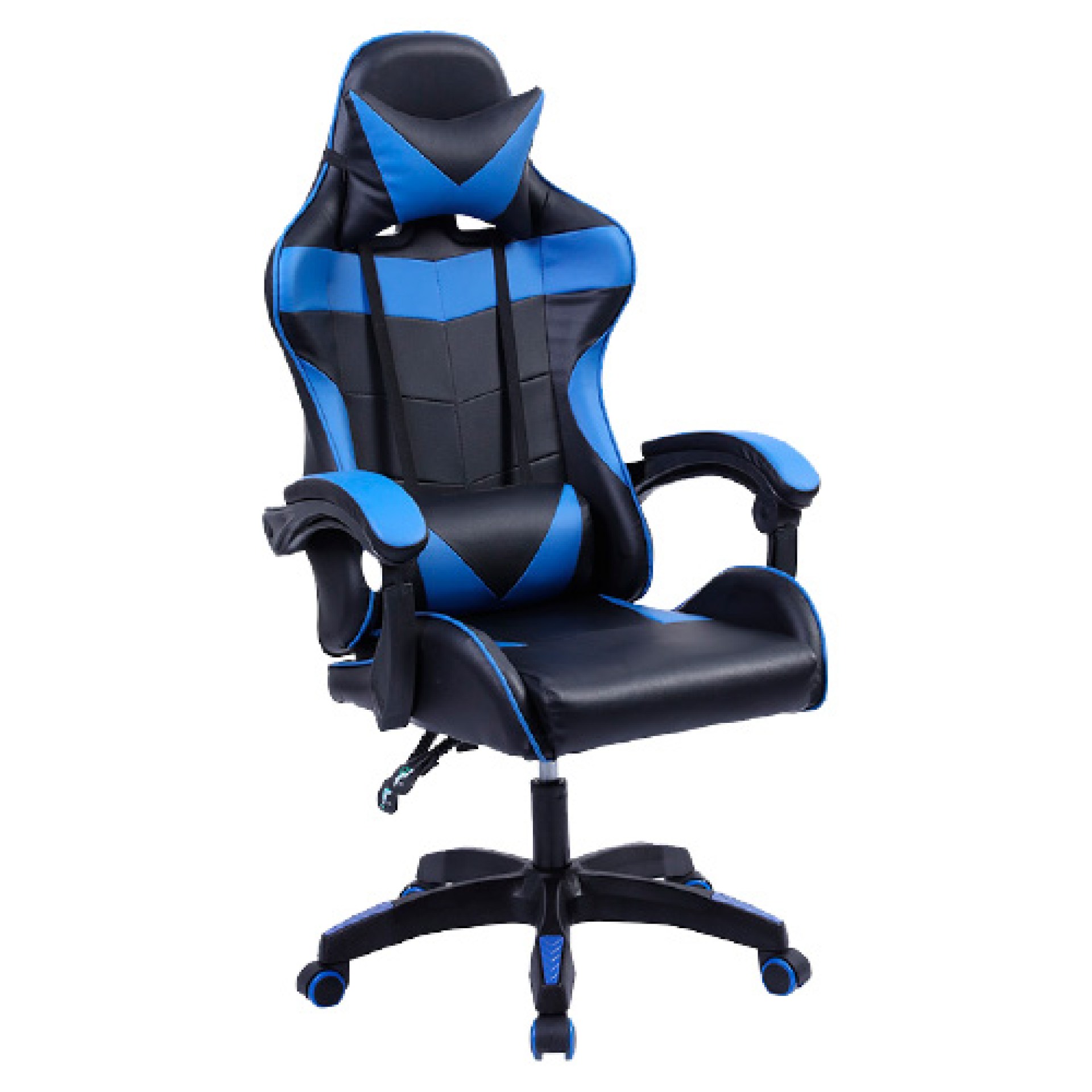 Silla Gamer Negro/Azul Stylos. SGSI02A –