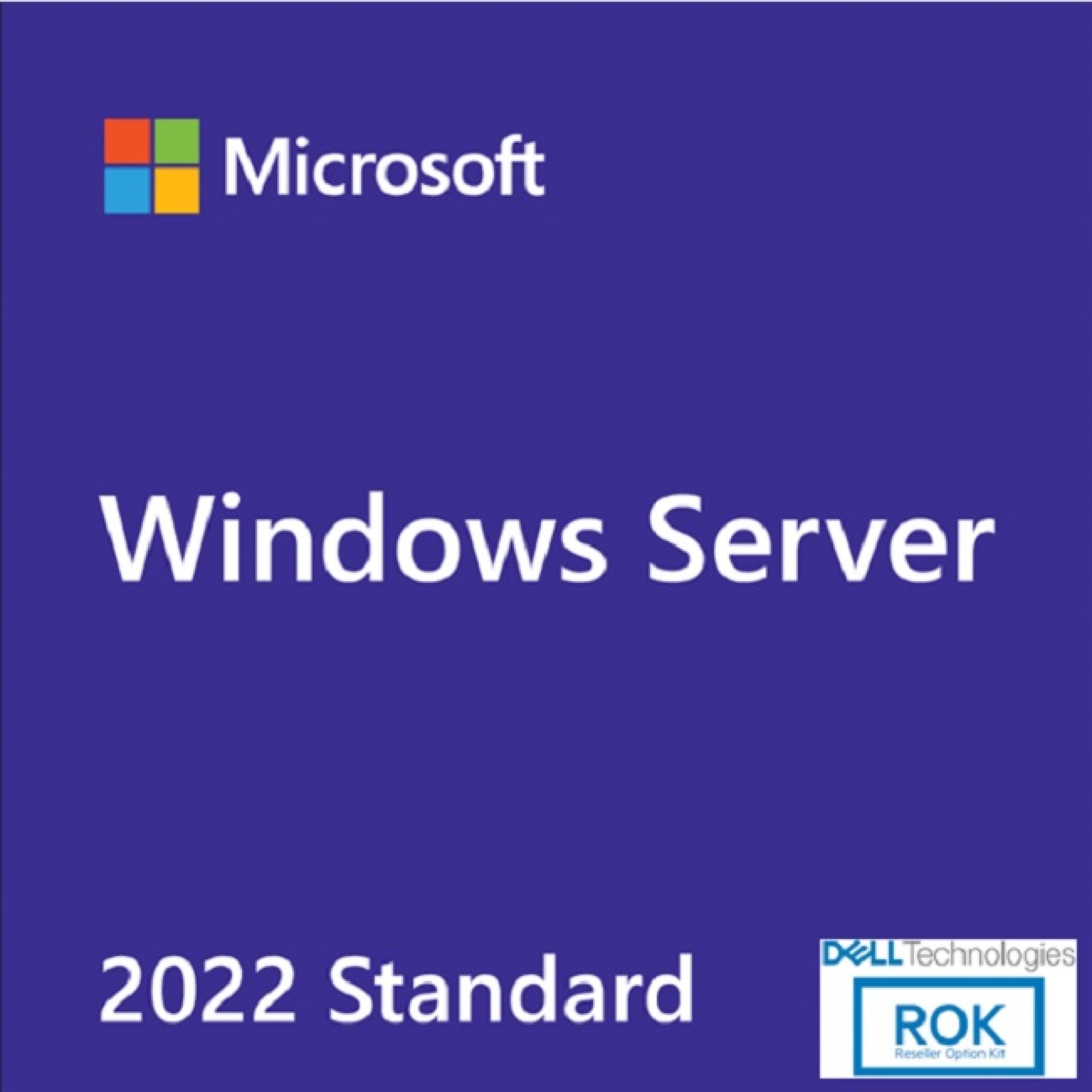 Windows Server Standard  DELL 634-BYKR – 1 licencia(s)