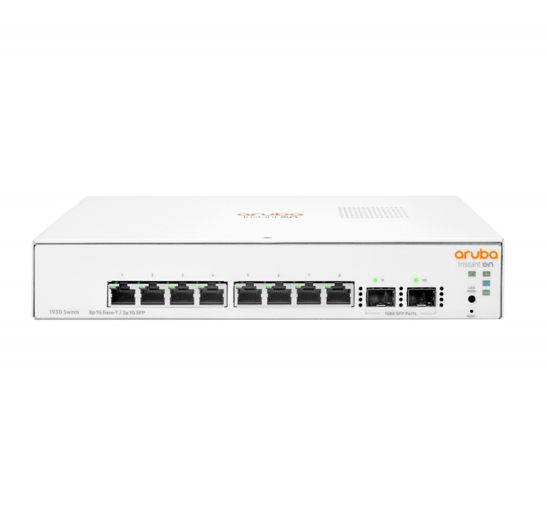 Switch HPE Instant On 1930 Gigabit Ethernet – 8 puertos, 2SFP 1GbE ports (JL680A)