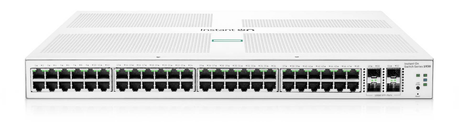 Switch HPE Instant On 1930 Gigabit Ethernet – 48 puertos, 4SFP+ 10GbE (JL685A)
