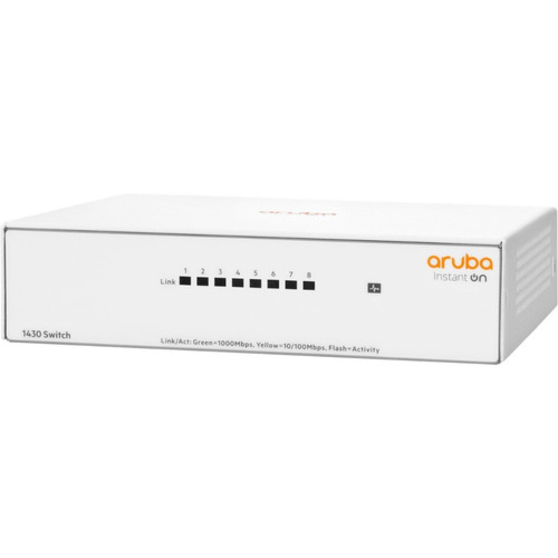 Switch HPE Instant On 1430 Gigabit Ethernet – 8 puertos Plug and Play (R8R45A)