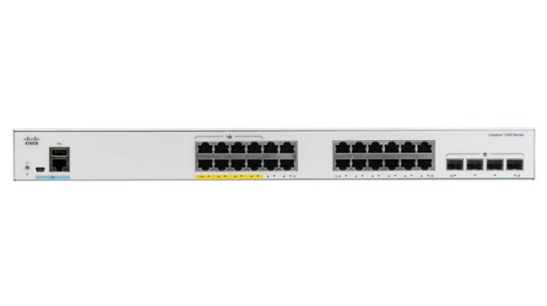 Switch Cisco Catalyst C1000-24T-4X-L 24 puertos Gigabit Ethernet – 4x10G SFP, Smartnet se vende por separado