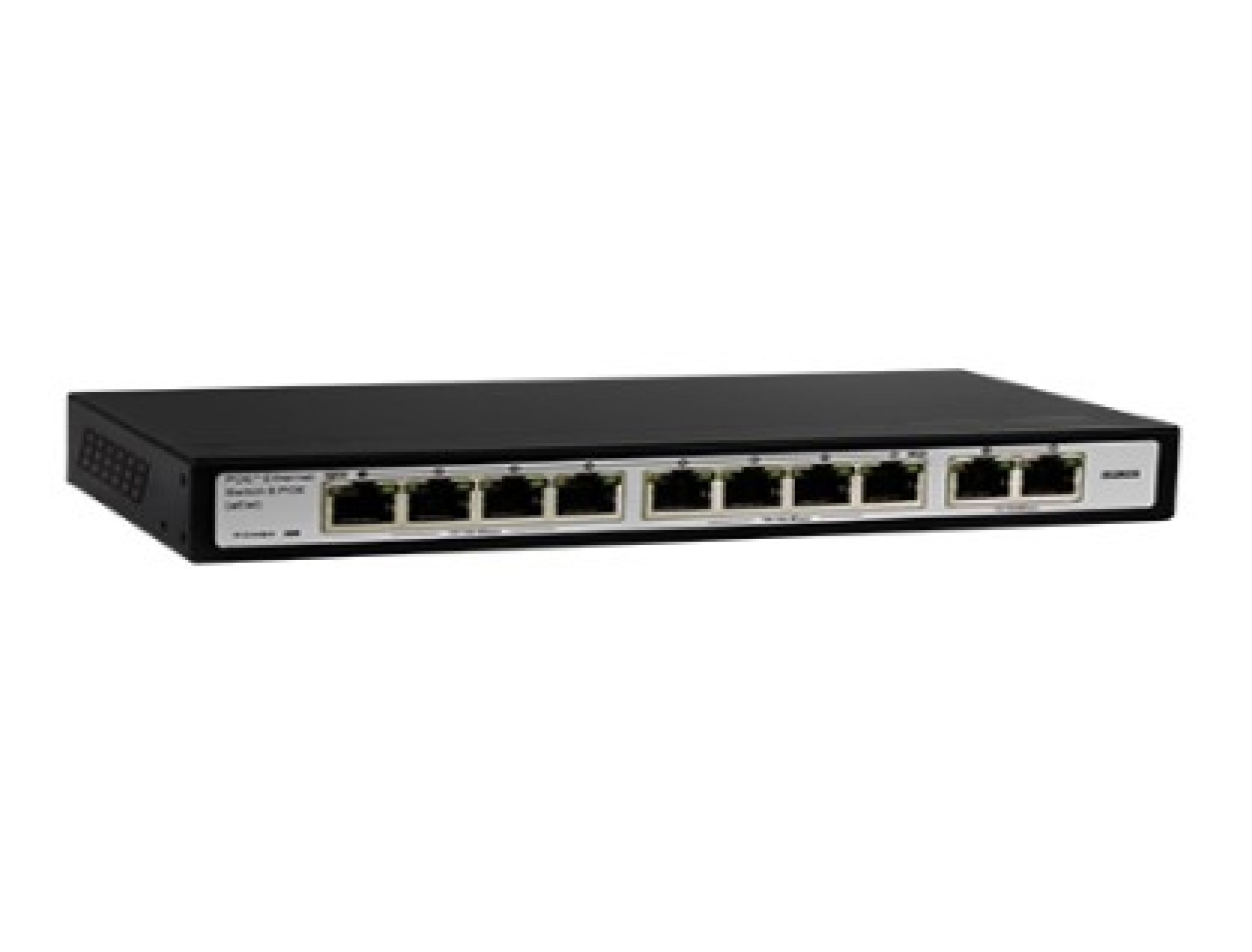 Switch PoE de 8 canales – Total power 120W, en modo CCTV puedes conectar cámaras IP hasta 250 mts