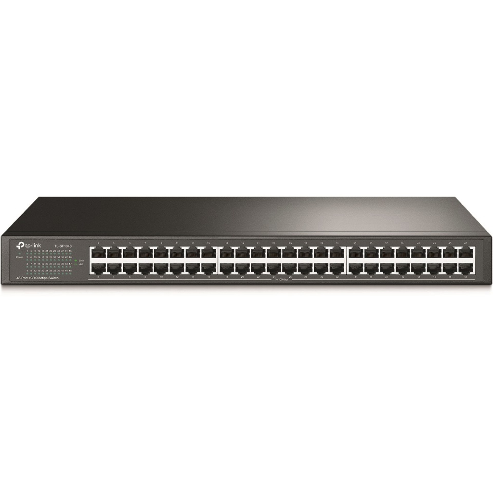 Switch  TP-LINK TL-SF1048 – Gris, 48 puertos