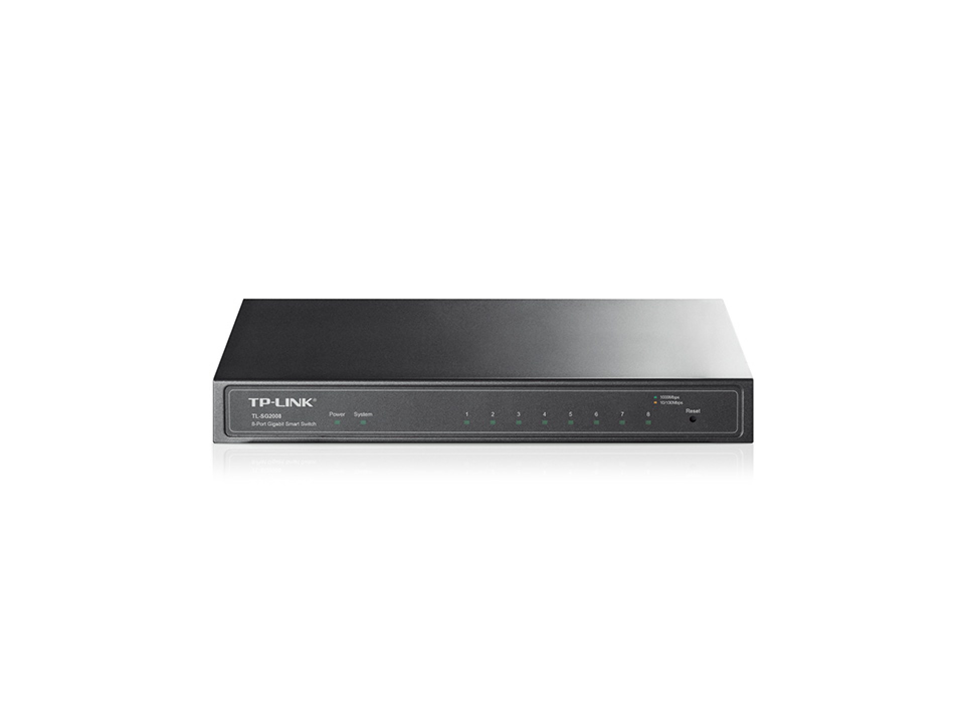 Switch Gigabit Smart 8 Puertos  TP-LINK SG2008 (TL-SG2008) –