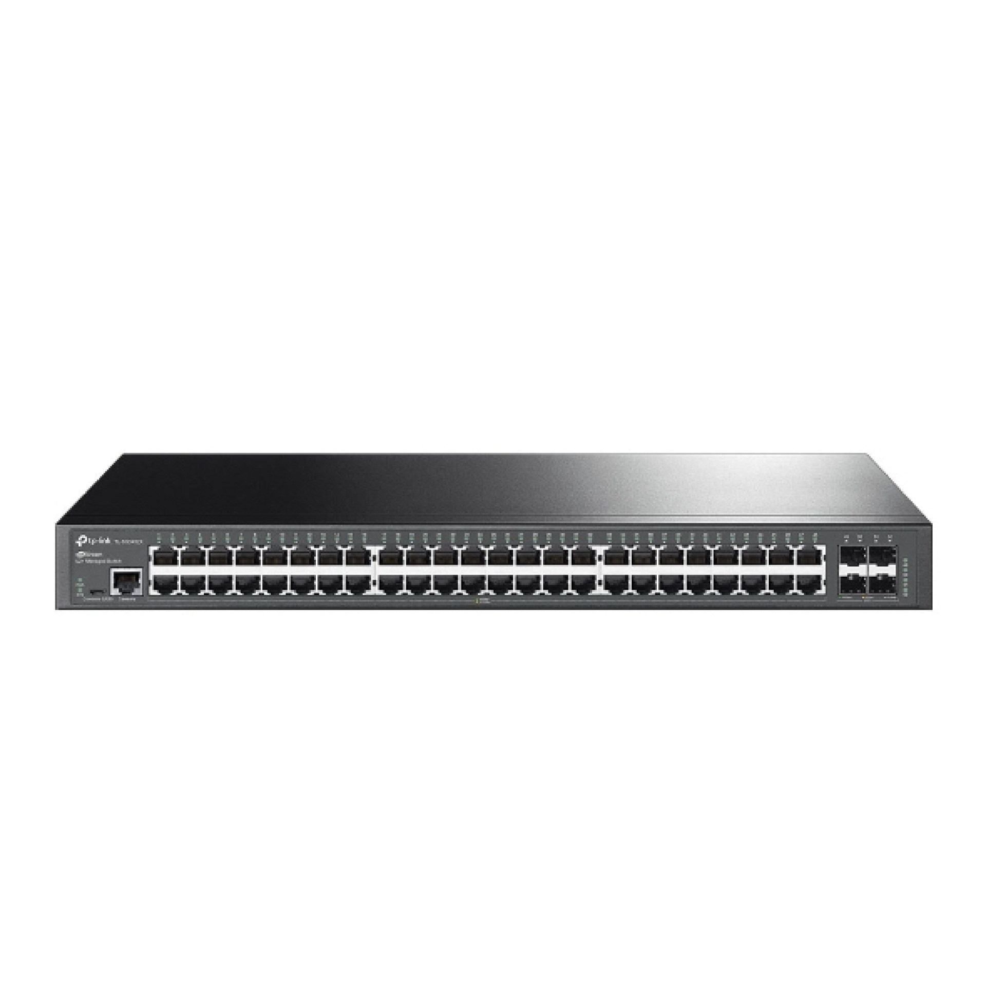 Switch Administrado TP-LINK  SG3452X (TL-SG3452X ) – Negro, 48