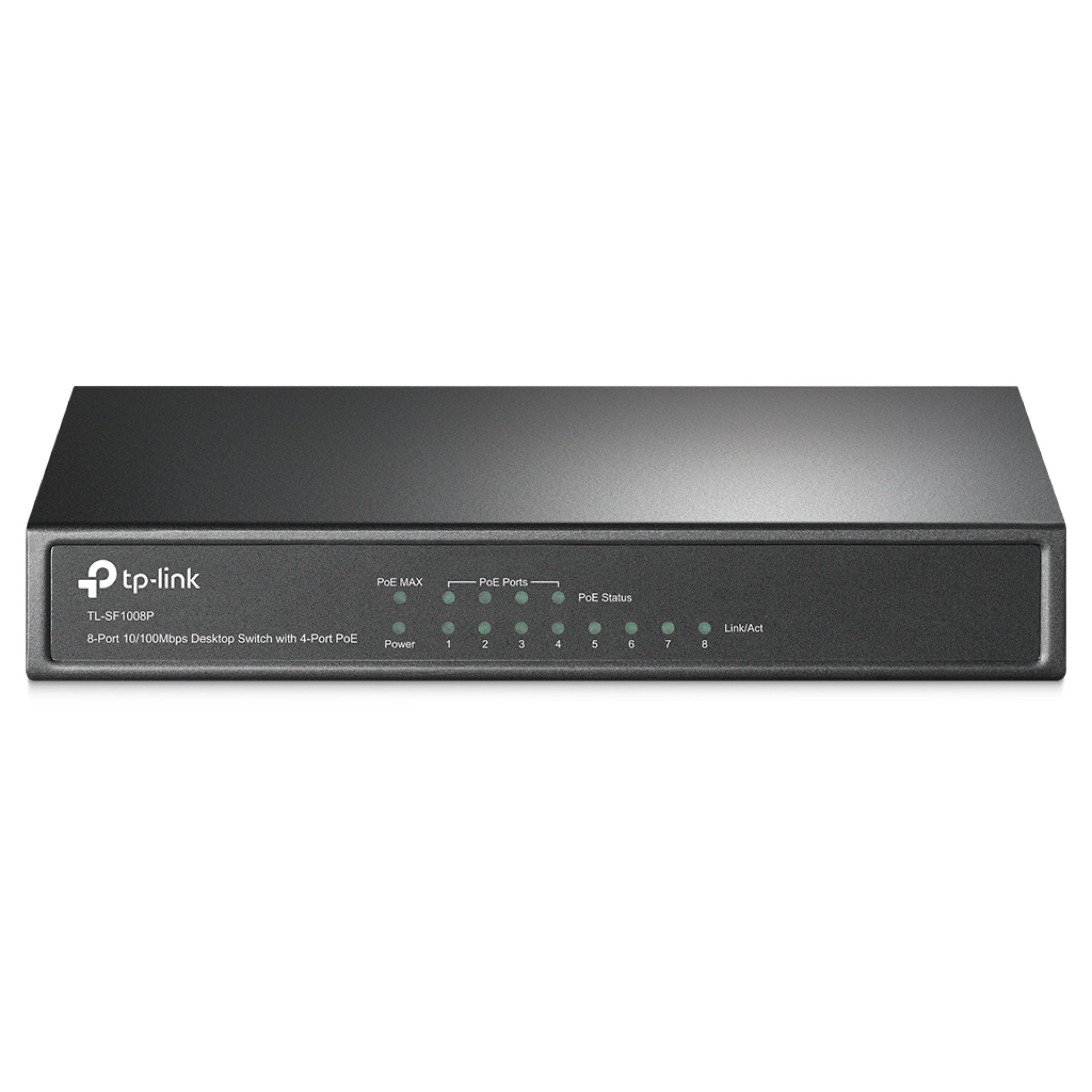 Switch POE TP-LINK TL-SF1008P – Negro, 53 W, 8 puertos