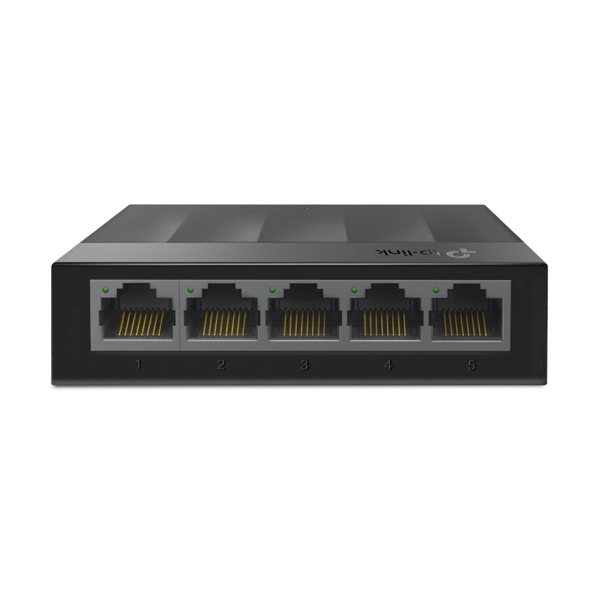 SWITCH DE 5 PUERTOS GIGABIT PARA ESCRITORIO TP-LINK LS1005G PLUG AND PLAY Y GREEN ETHERNET –