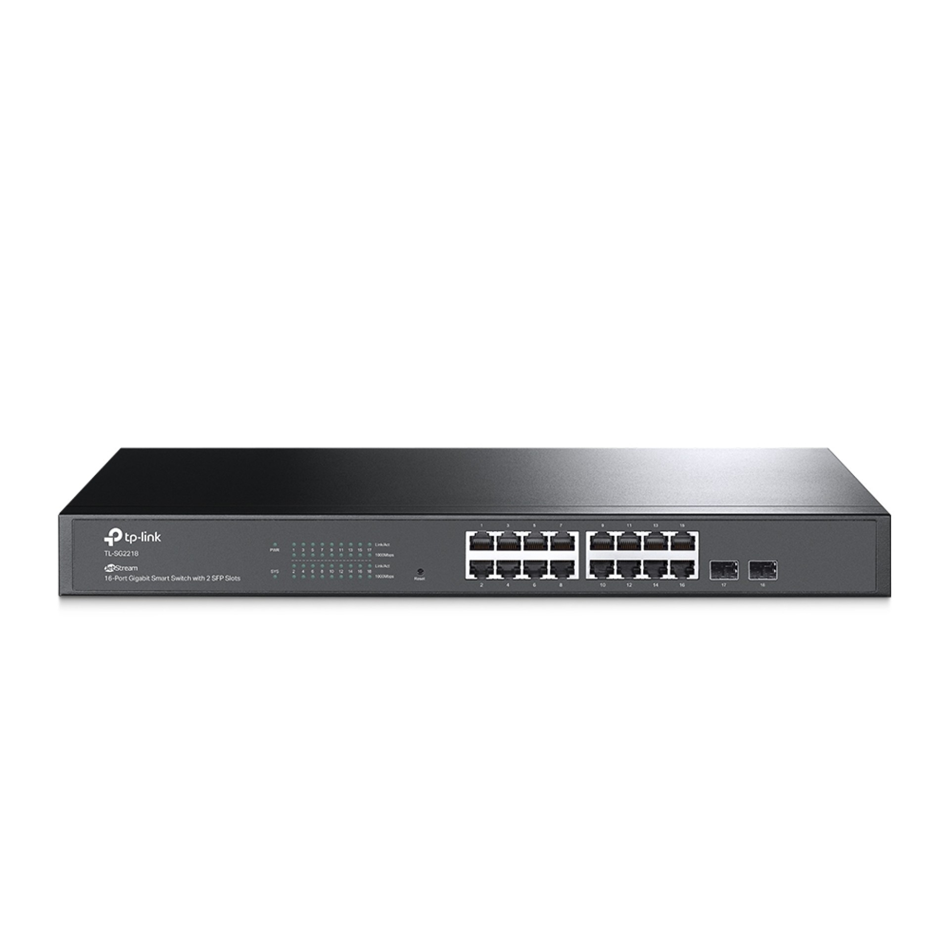 Switch Smart Gigabit TP-LINK  SG2218 (TL-SG2218) – Negro, 16