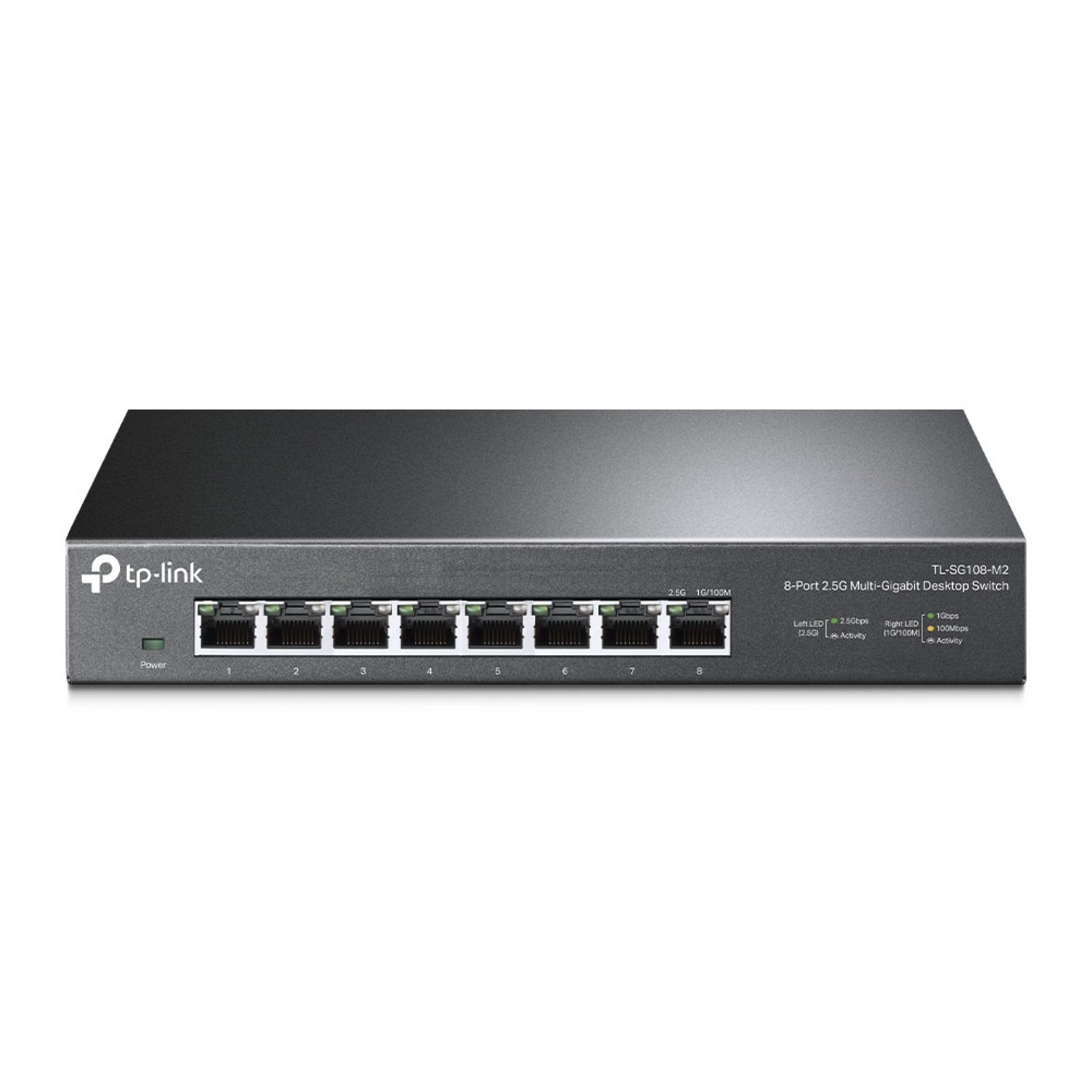 Switch TP-LINK TL-SG108-M2 – Negro, 8