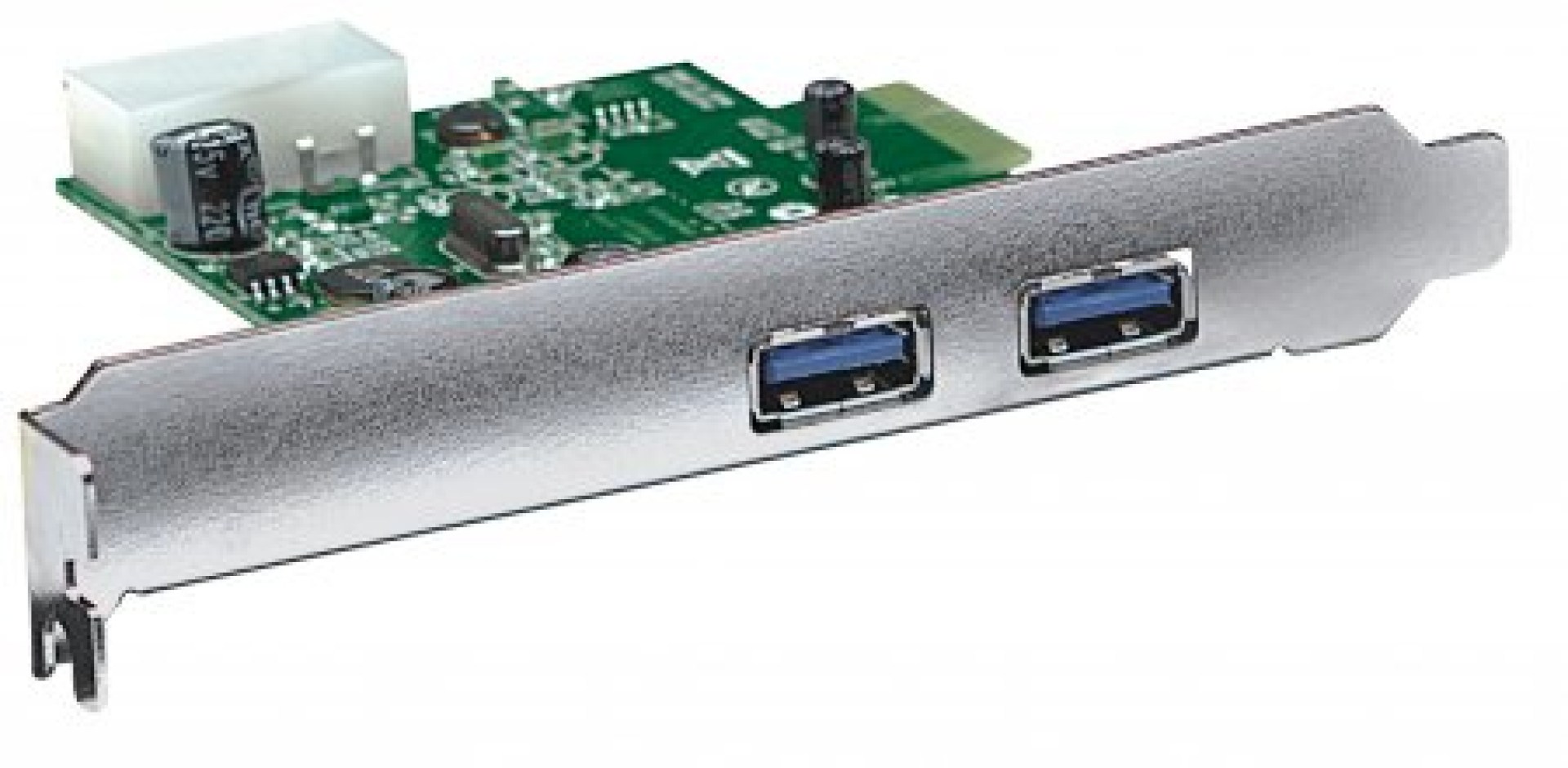 151375 Tarjeta de puertos USB de Súper Velocidad PCI Express – Añade dos puertos USB de Súper Velocidad a la computadora de escritorio.