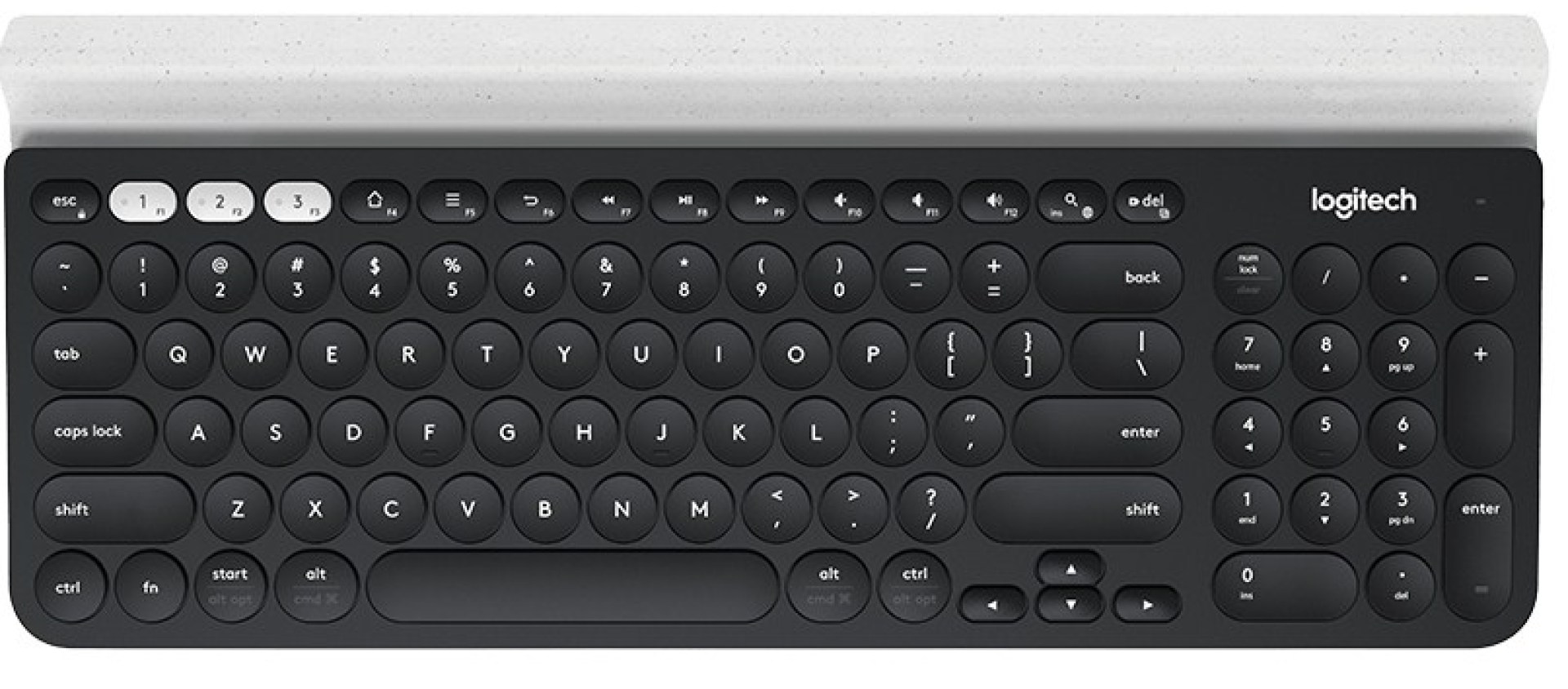Teclado Bluetooth LOGITECH K780 – Bluetooth, QWERTY, PC/Tablet/Telefóno, Inalámbrico