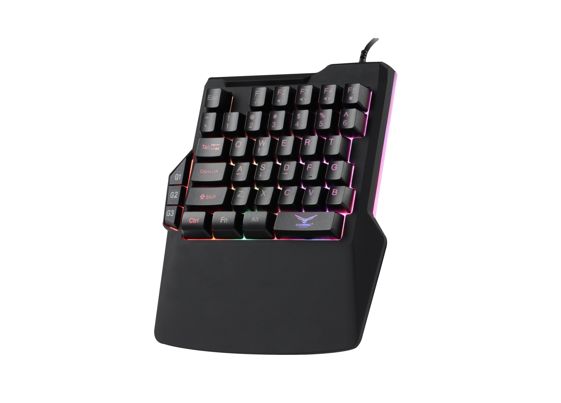 Teclado ONE HANDRGB ATHERIS NACEB TECHNOLOGY NA-0938 –