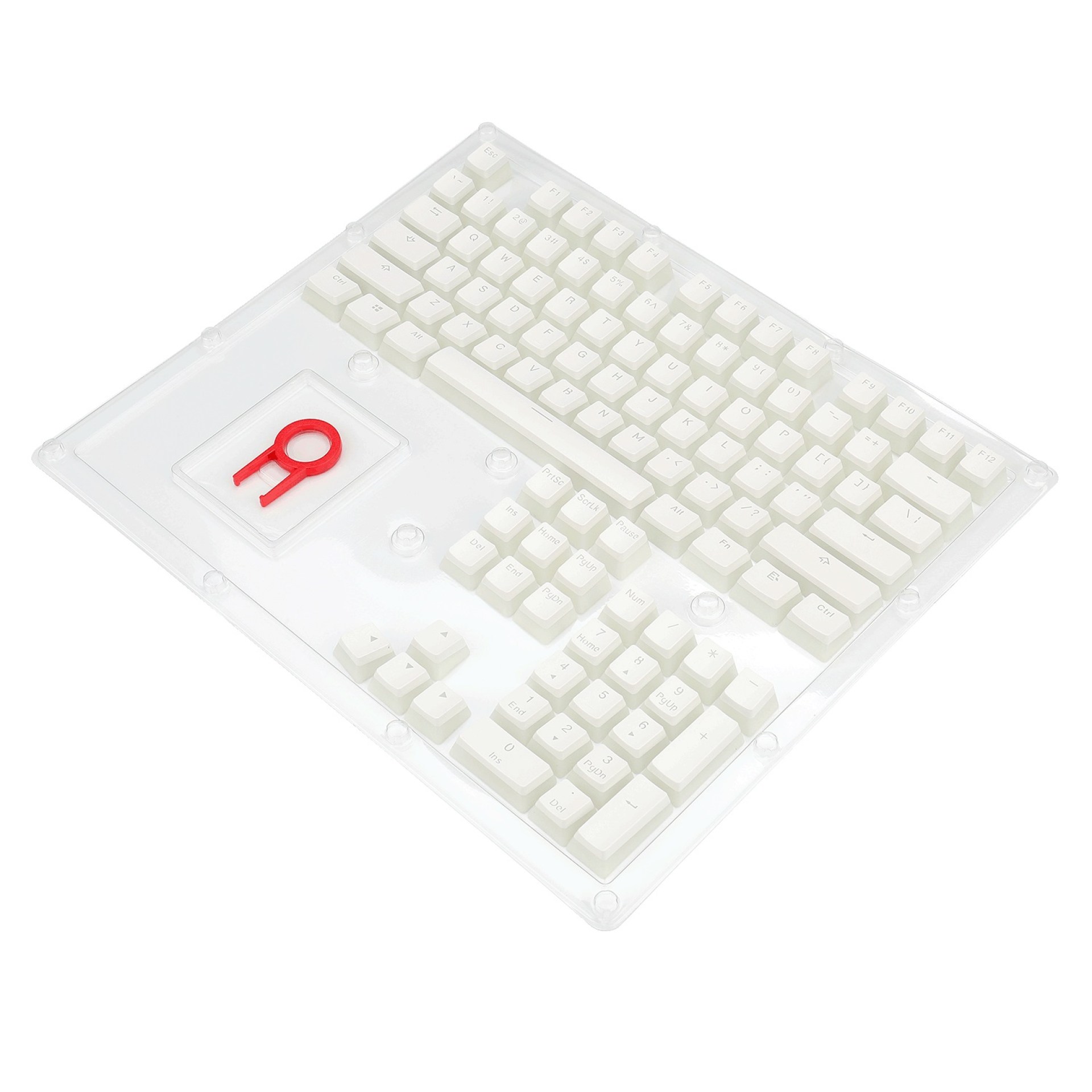 Keycaps  Redragon Sacarab White – Blanco