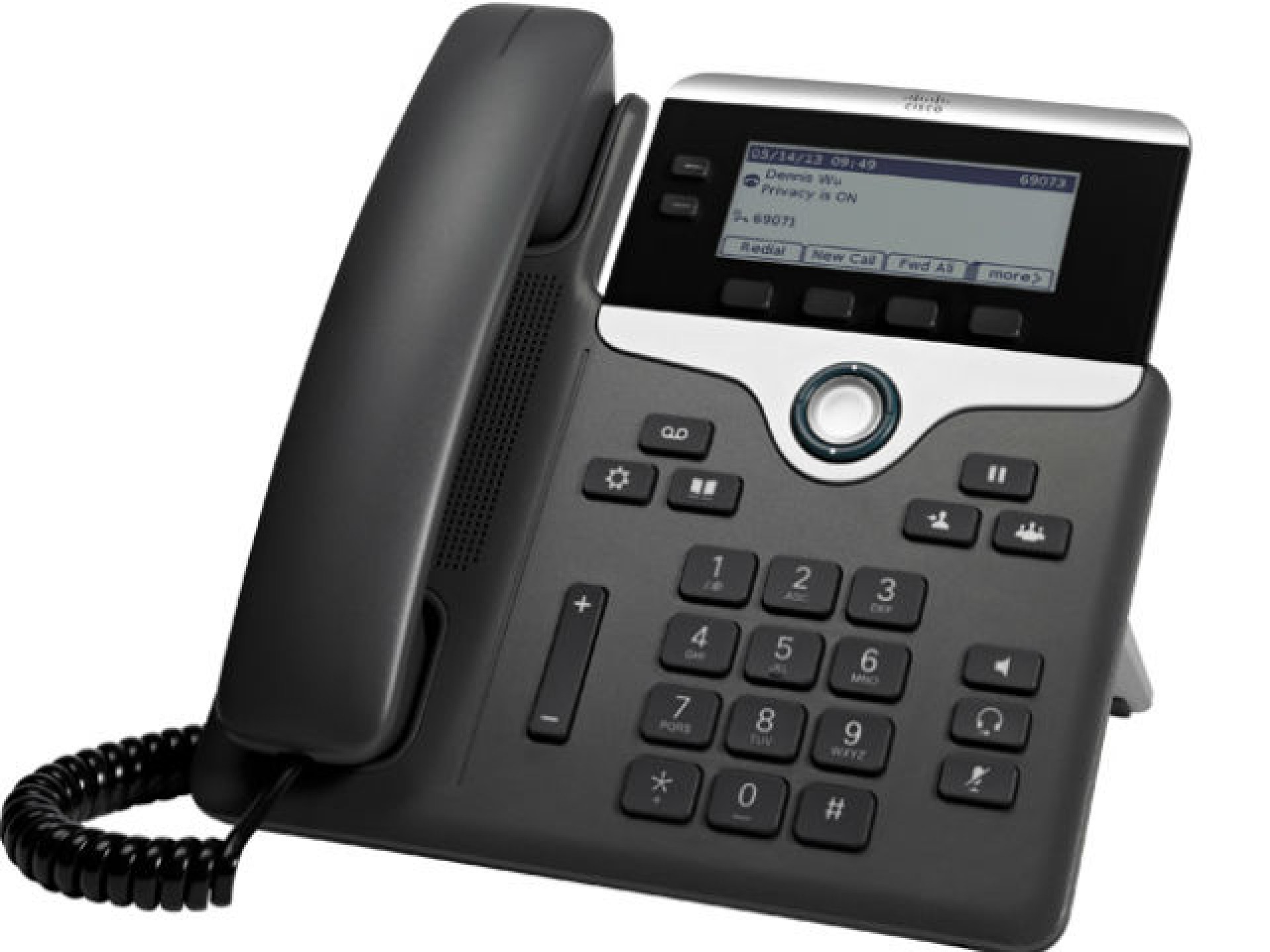 Teléfono  CISCO CP-7811-K9= – Escritorio, Negro/Plata, Si, Si, LED