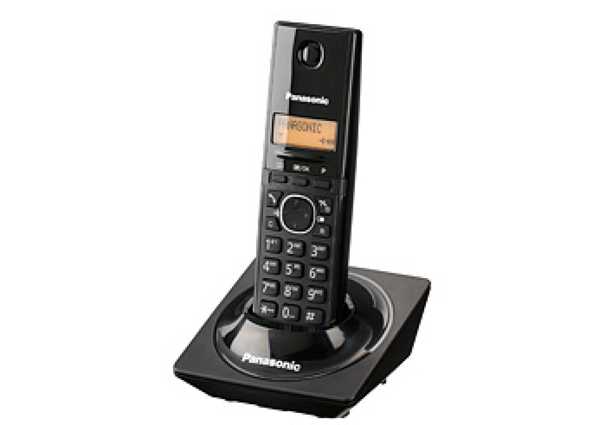Teléfono Inalámbrico PANASONIC KX-TG1711MEB – Escritorio, Negro, No, Si, LCD
