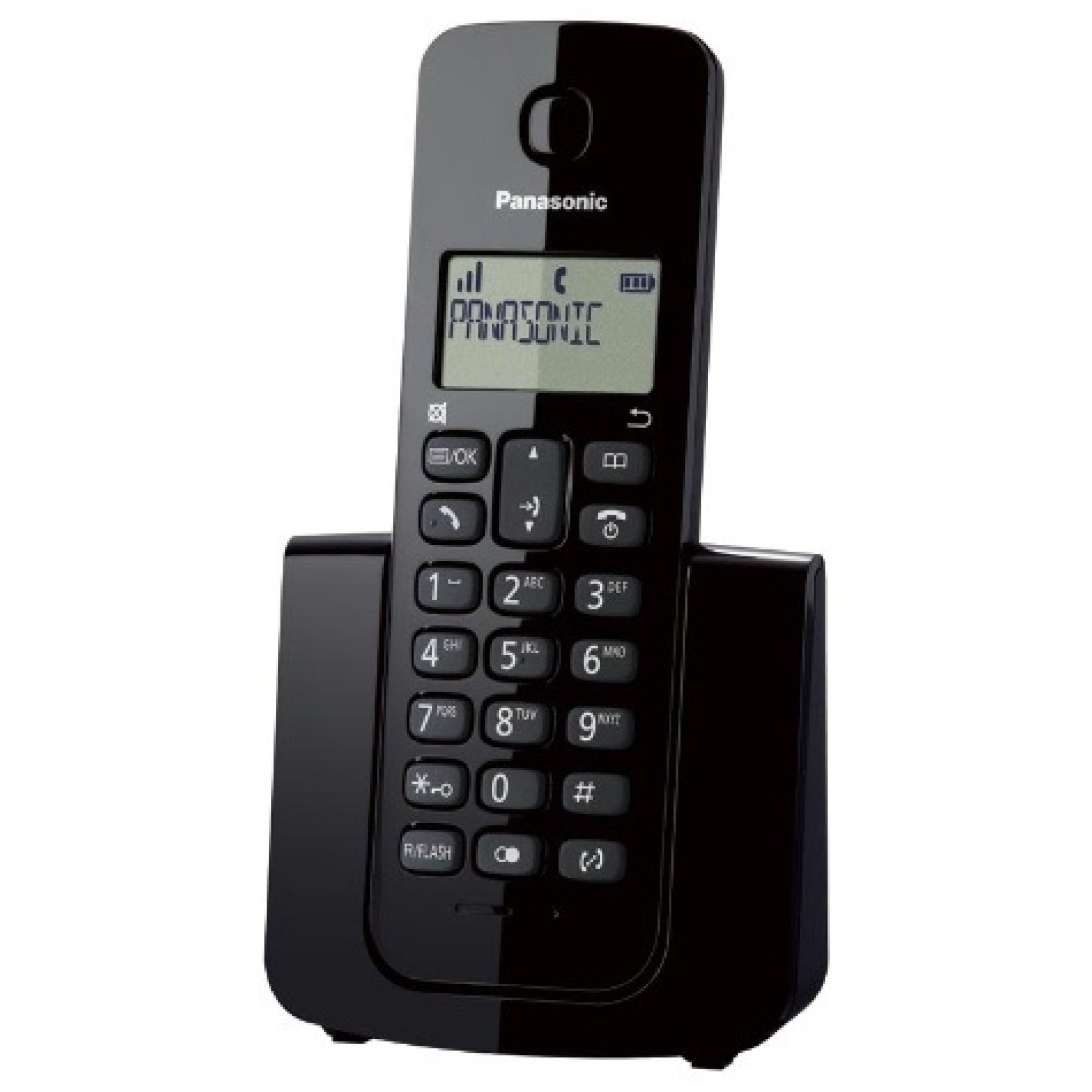 Teléfono Unilínea Inalámbrico Básico. PANASONIC. KX-TGB110MEB. Teléfono DECT 6.0. BASE. –