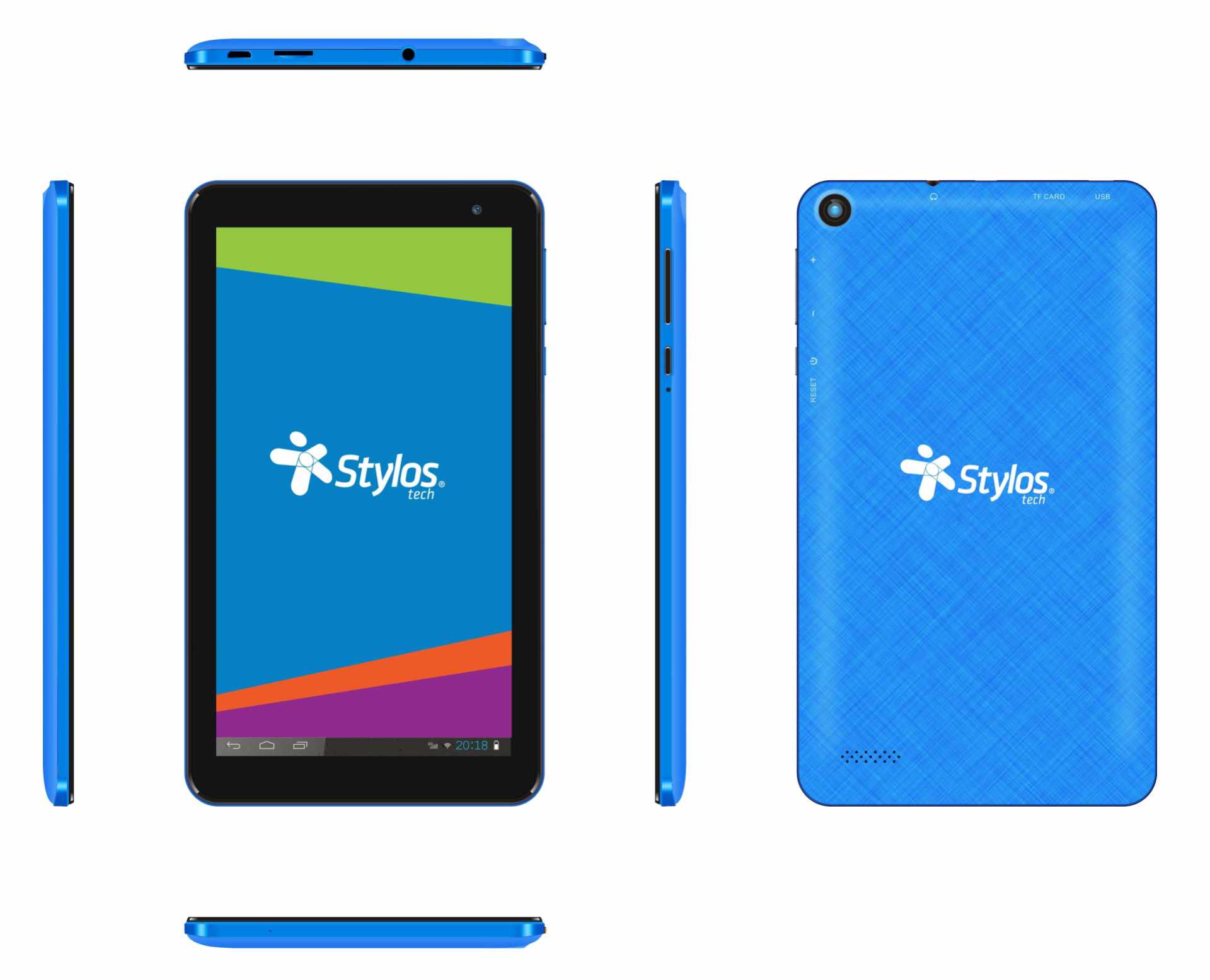 Tablet Interactiva 1+16 Azul Stylos. STTA111A –