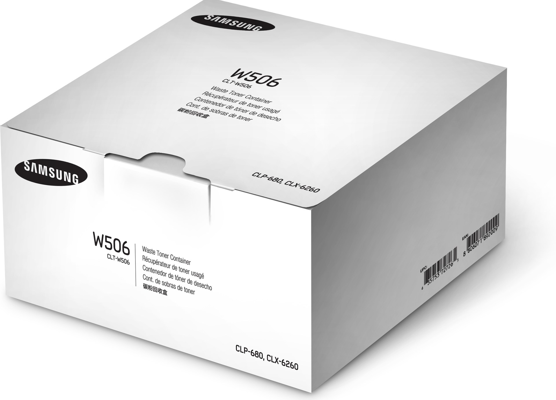 Unidad recolectora Samsung CLT-W506 – SU437A, Negro – Cian – Amarillo – Magenta