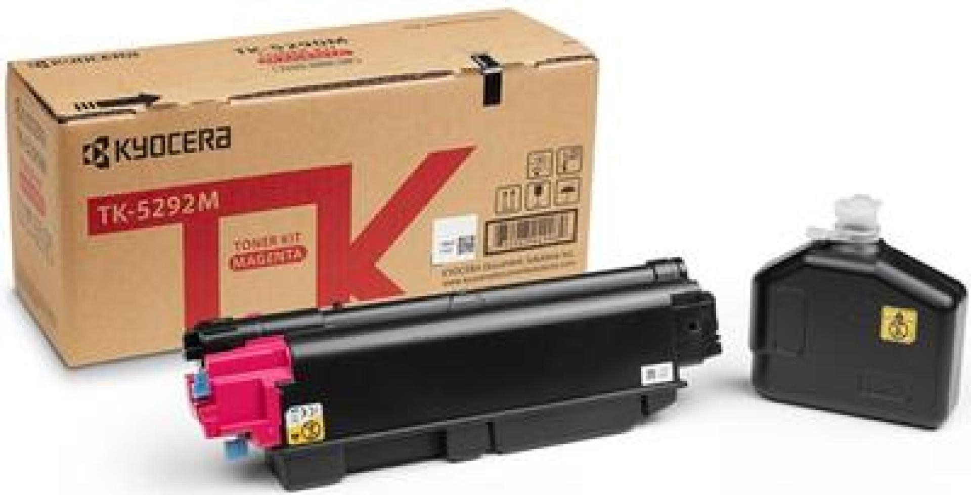 Toner KYOCERA TK-5292M – 13000 páginas, Magenta, ECOSYS P7240cdn