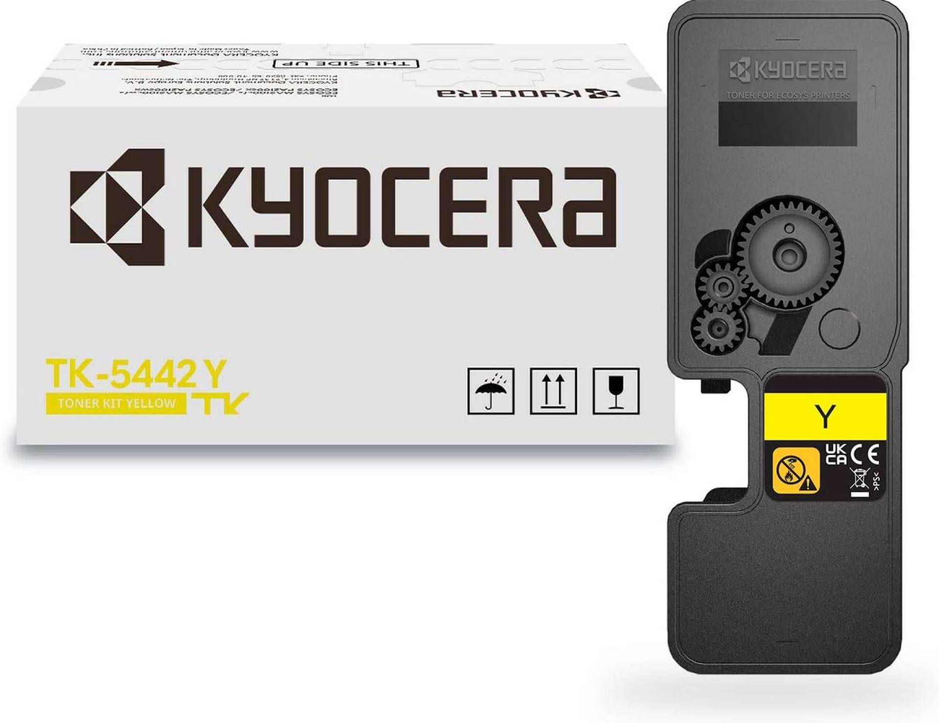 TONKYC2090 Tóner KYOCERA 1T0COAAUS0 TK-5442Y – 2400 páginas, amarillo
