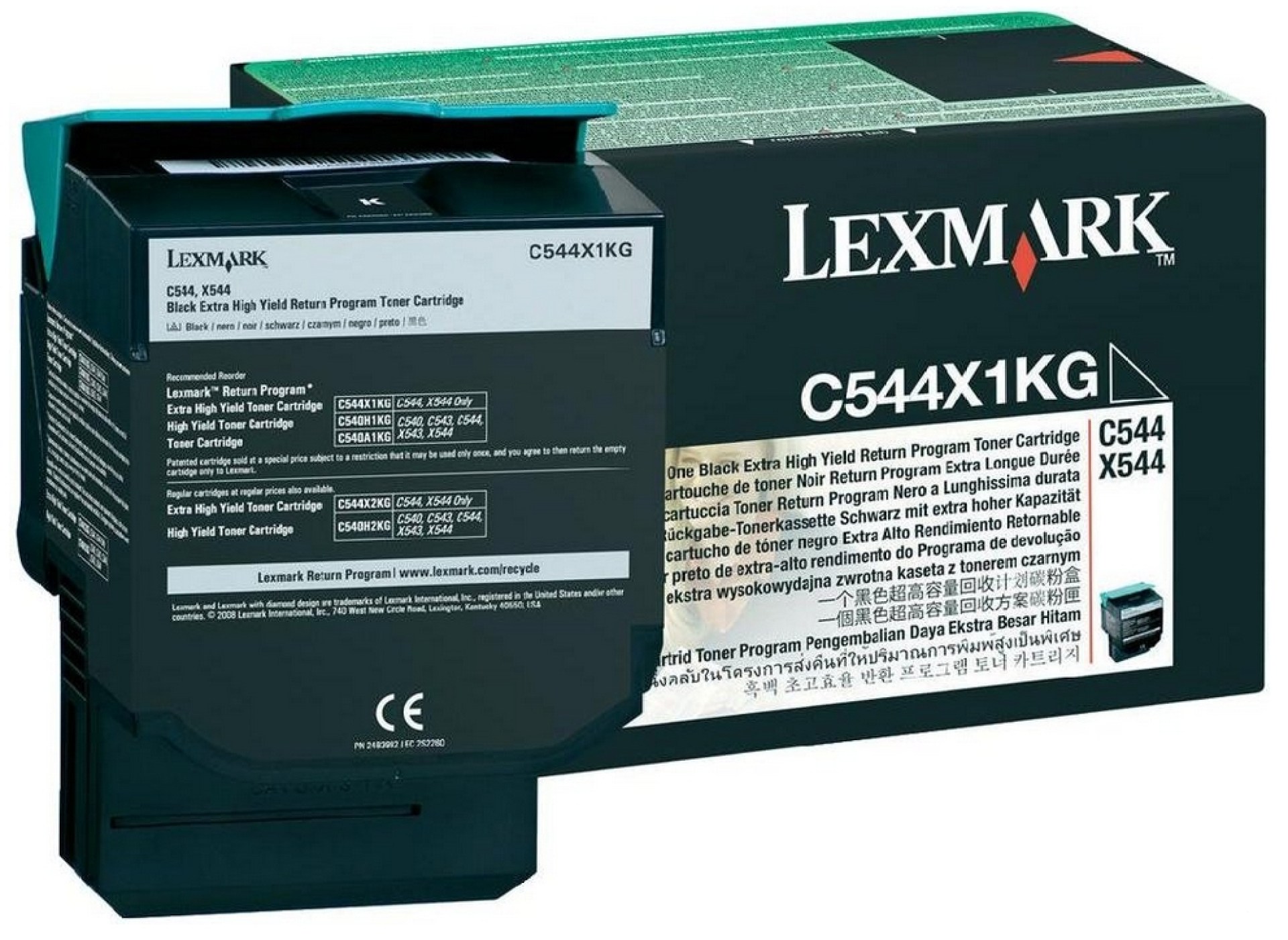 Cartucho tóner LEXMARK – 6000 páginas, Negro
