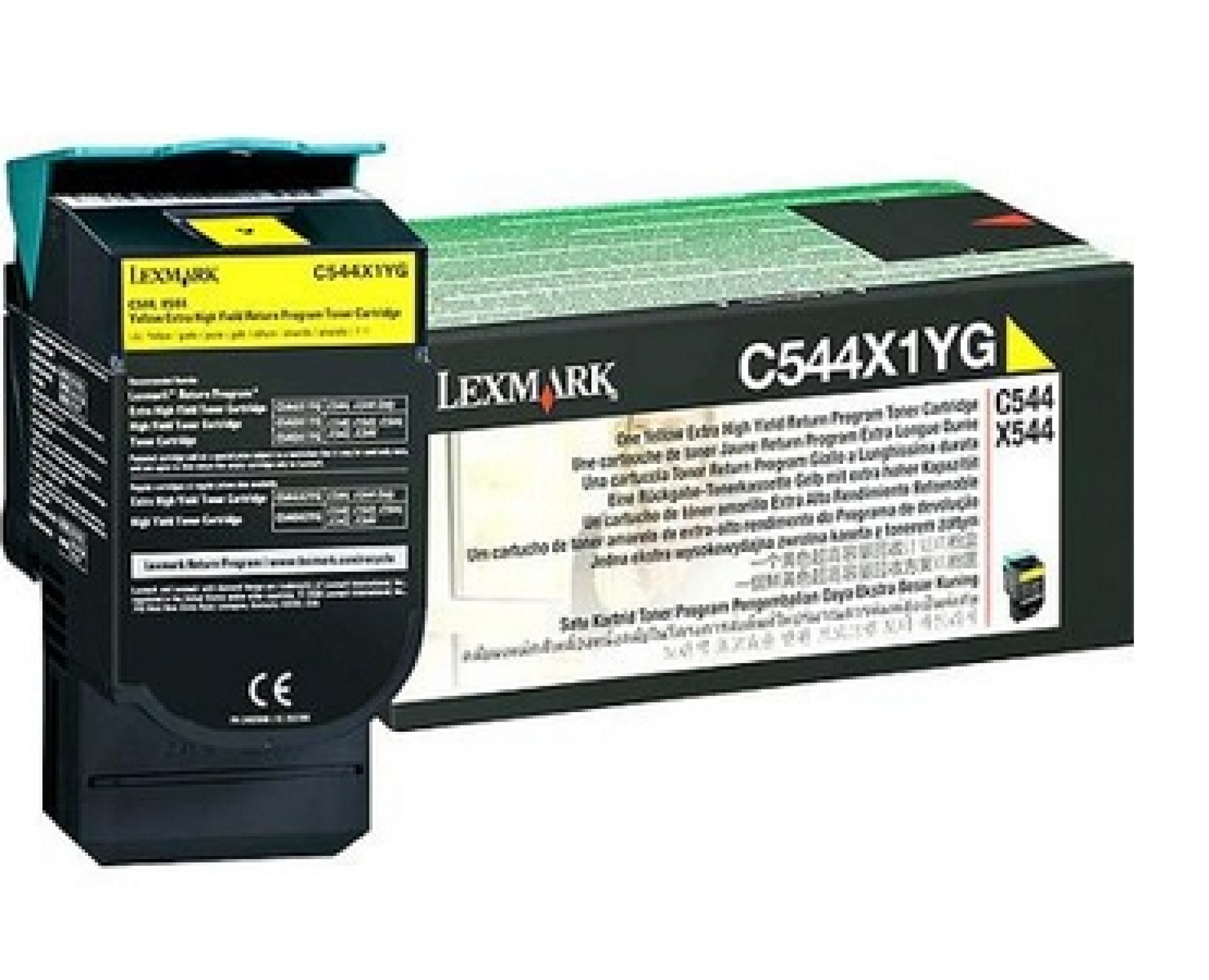 Tóner LEXMARK C544X1YG – 4000 páginas, Amarillo, Lexmark