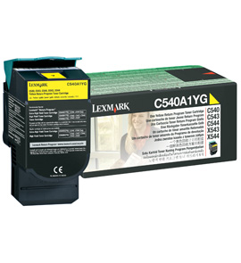 Cartucho tóner LEXMARK – 1000 páginas, Amarillo