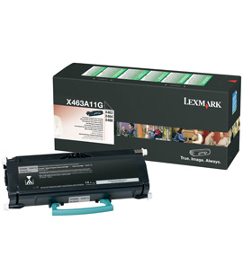 Cartucho tóner LEXMARK – 3500 páginas, Negro, Laser
