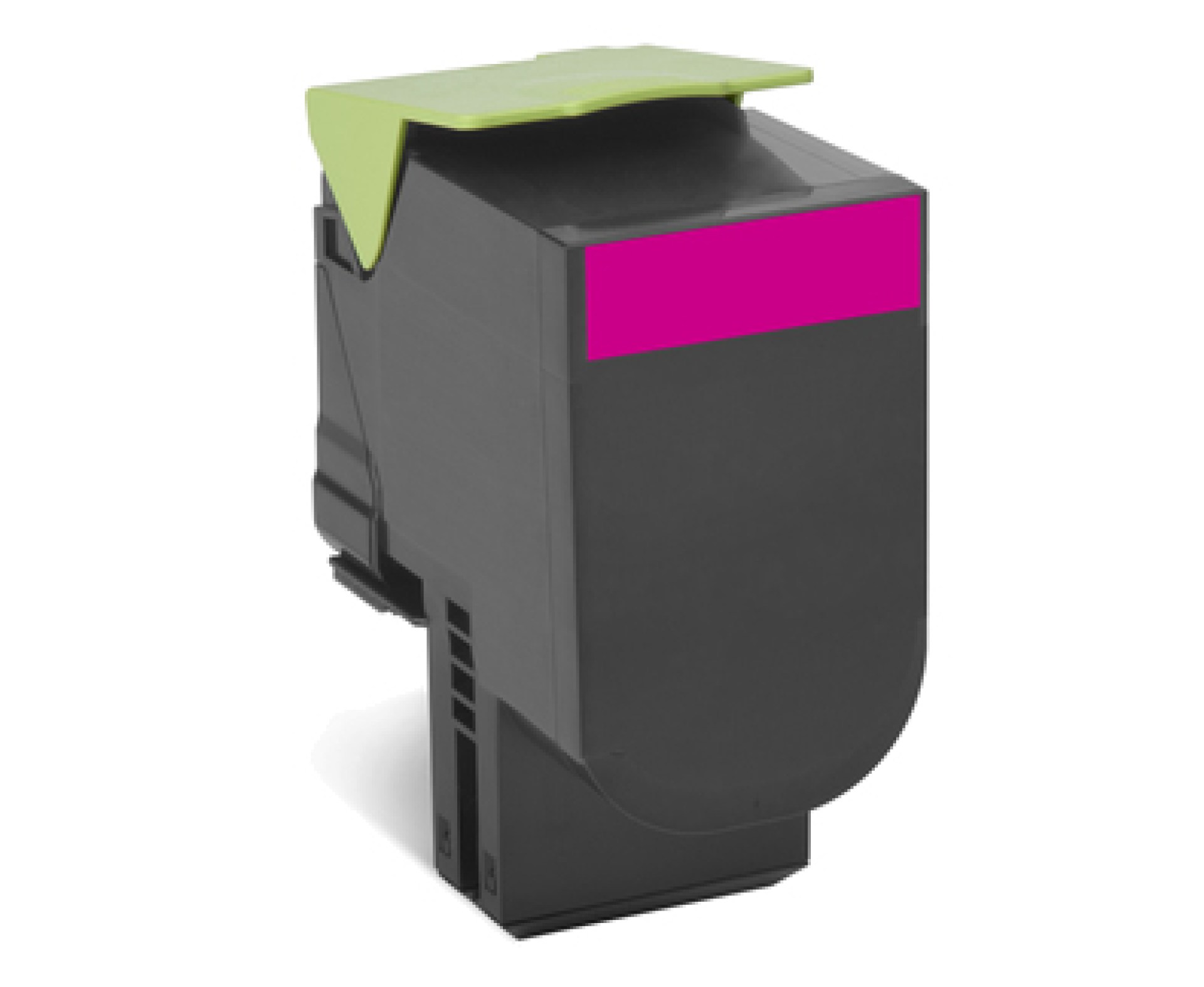 Cartucho tóner LEXMARK – 4000 páginas, Magenta, Laser, Negro, Verde
