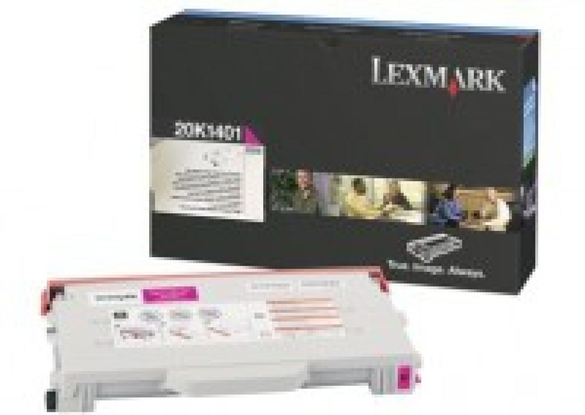 Cartucho tóner LEXMARK – 6600 páginas, Magenta, Laser, Color blanco