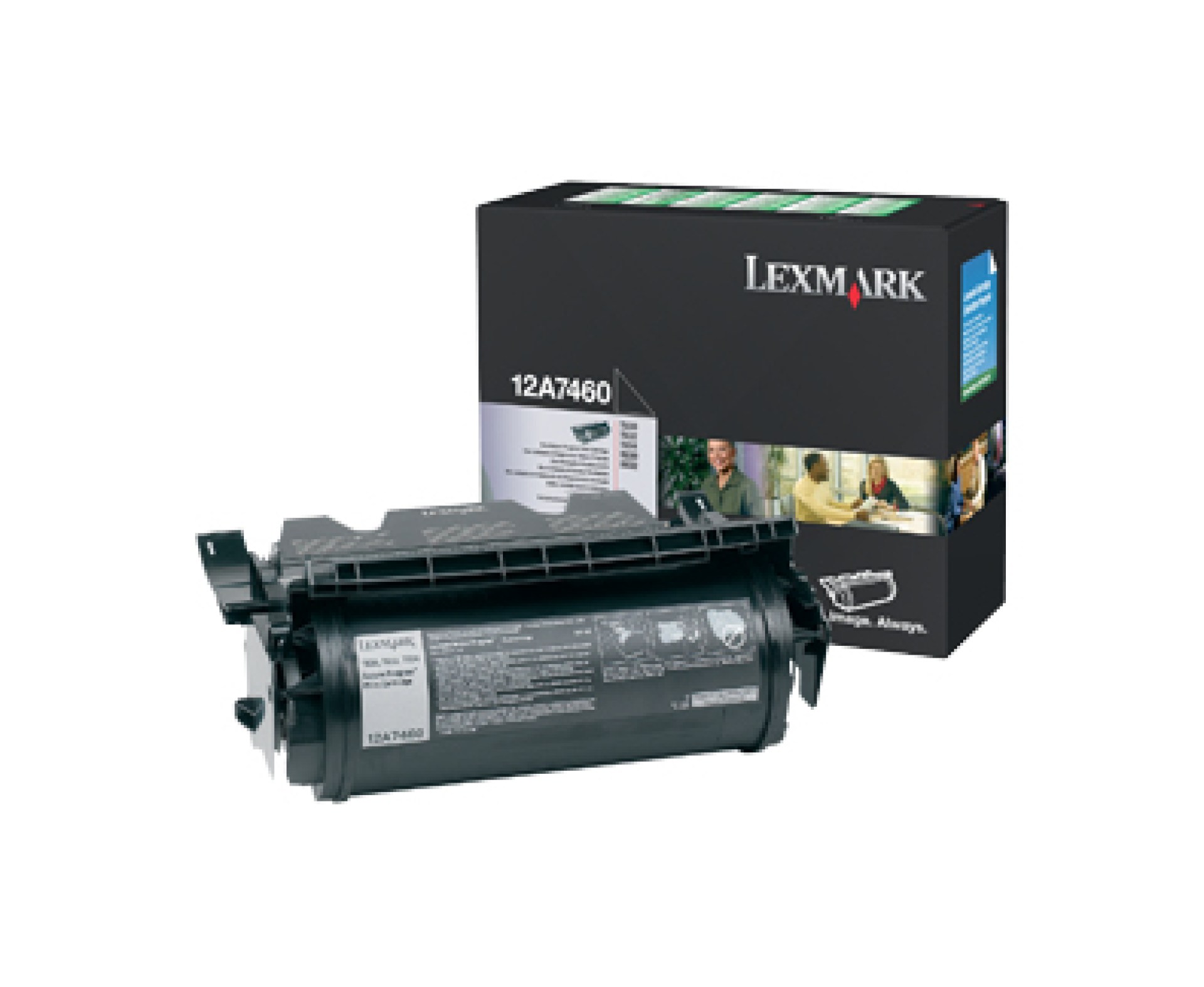 Cartucho tóner LEXMARK – 5000 páginas, Negro, Laser