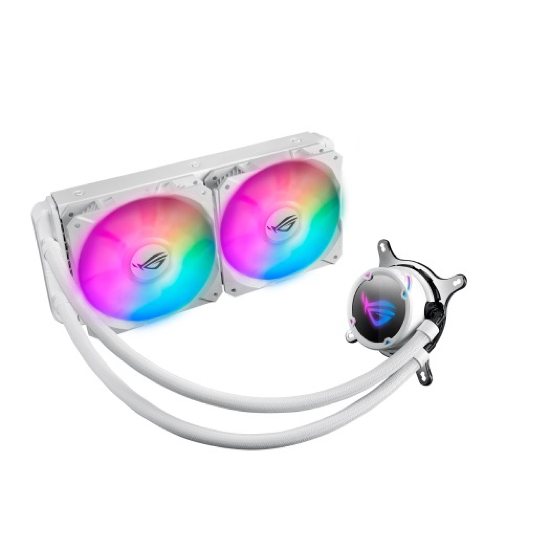 Enfriamiento líquido  ASUS ROG STRIX LC 240 – Color blanco, Enfriador